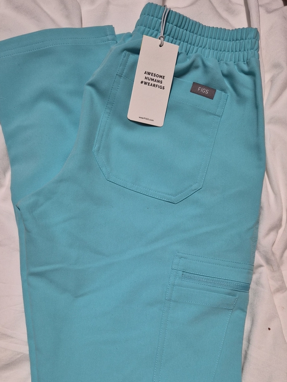 Figs YOLA In LIMITED EDITION- NEON BLUE XS REG